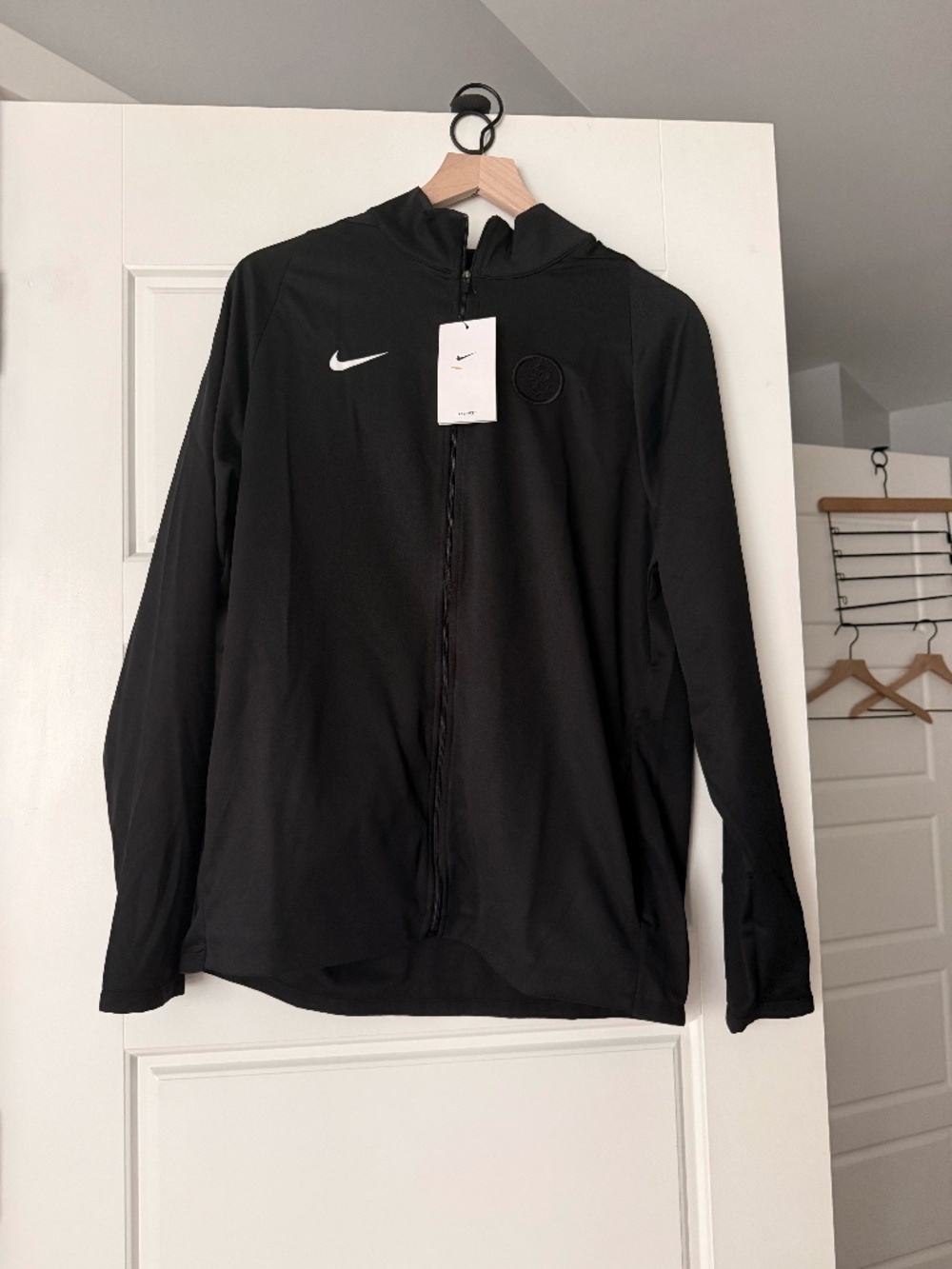 Pittsburgh Steelers Nike Black Sideline Dri-FIT Full Zip